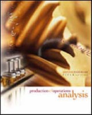 Book cover of Production And Operations Analysis by Steven Nahmias