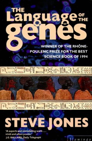 Book cover of The Language Of The Genes by Steve         Jones
