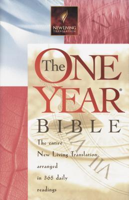 Book cover of New Living Translation-One Year Bible by Anonymous