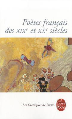 Book cover of Poètes Français Des XIXe Et XXe Siècles by Daniel Leuwers