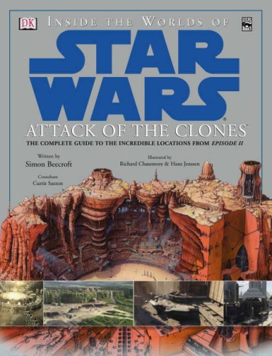 Book cover of Inside The Worlds Of 'Star Wars - Attack Of The Clones by Simon Beecroft