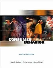 Book cover of Consumer Behavior by Roger D. Blackwell, Paul W. Miniard, James F. Engel