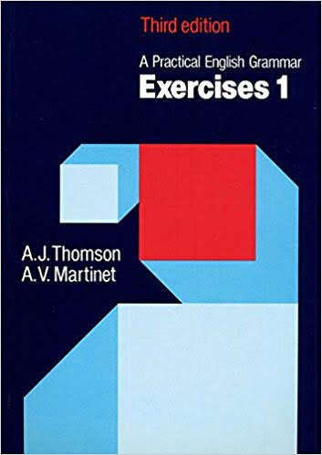 Book cover of A Practical English Grammar: Exercises 1 by Audrey Jean Thomson