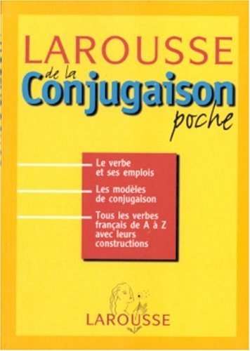 Book cover of Larousse De La Conjugaison by Unknown