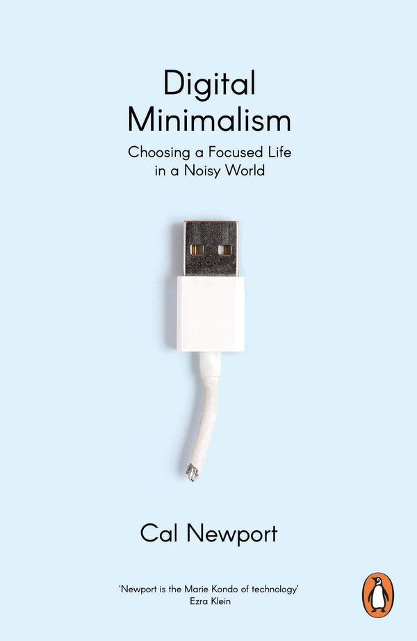 Book cover of Digital Minimalism by Cal Newport