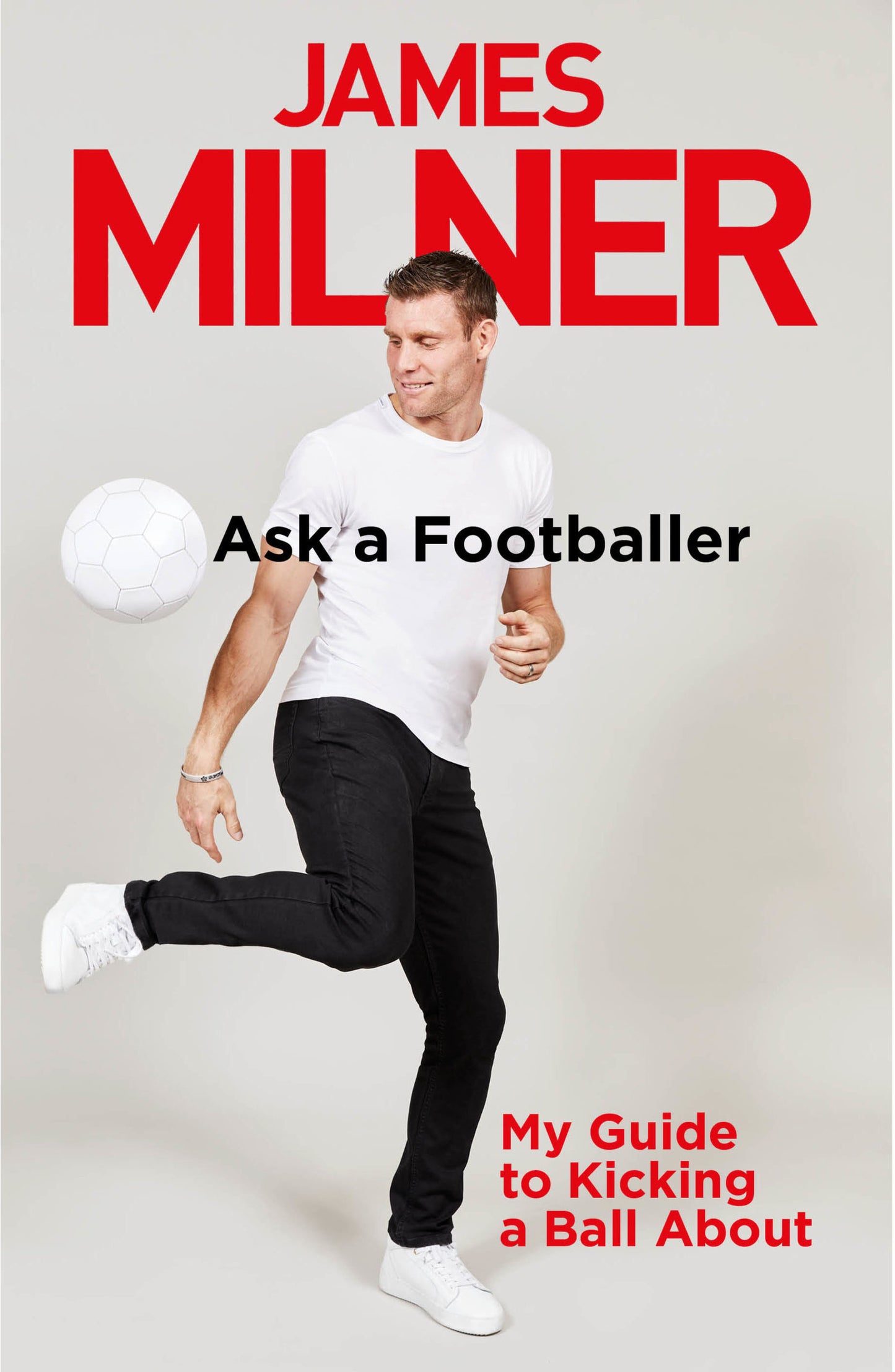 Book cover of Ask A Footballer by James Milner
