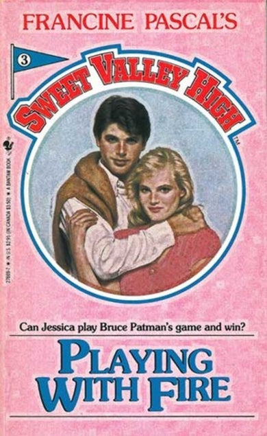 Book cover of Playing With Fire by Francine Pascal (Creator), Kate William