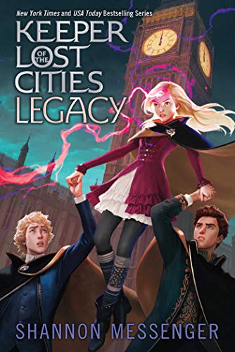 Book cover of Legacy by Shannon Messenger, Jason Chan