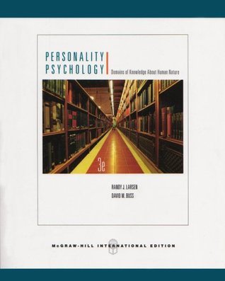 Book cover of Personality Psychology by David M. Buss