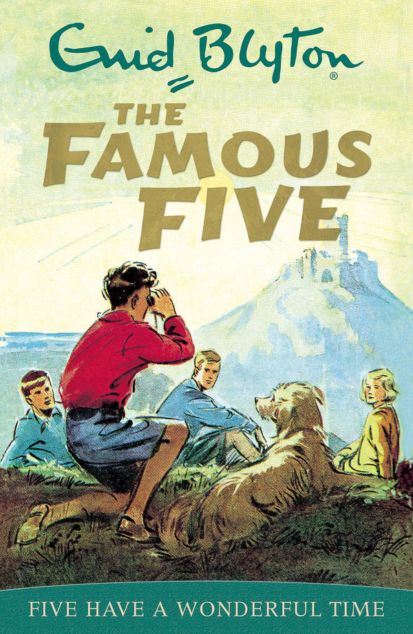 Book cover of Five Have A Wonderful Time by Enid Blyton