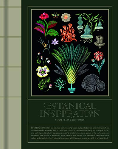 Book cover of Botanical Inspiration: Nature In Art And Illustration by Victionary