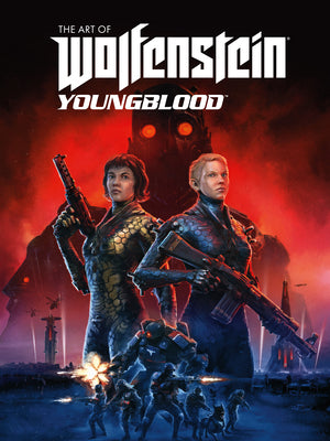 Book cover of The Art of Wolfenstein: Youngblood by Machinegames, Bethesda Softworks