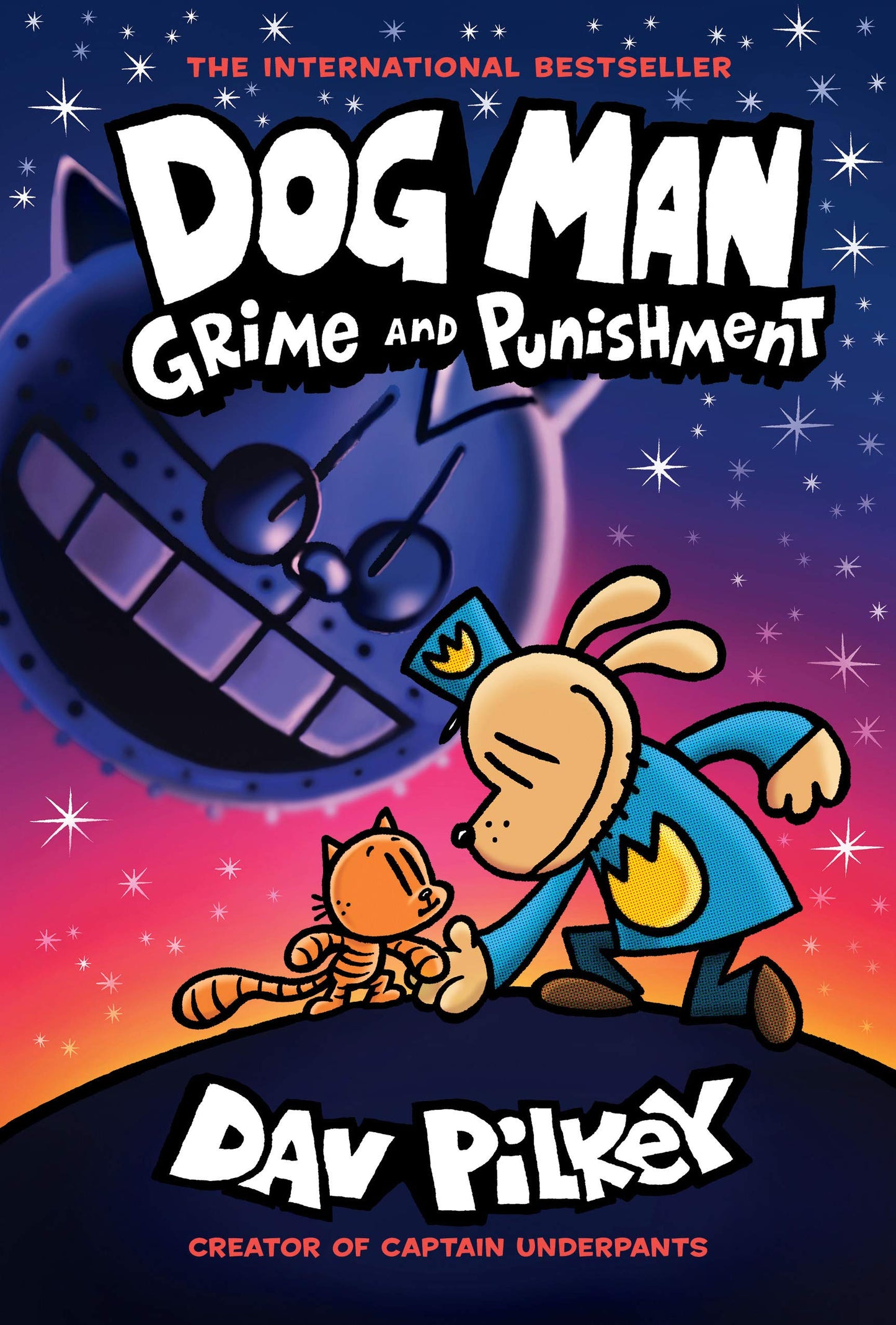 Book cover of Dog Man: Grime And Punishment by Dav Pilkey