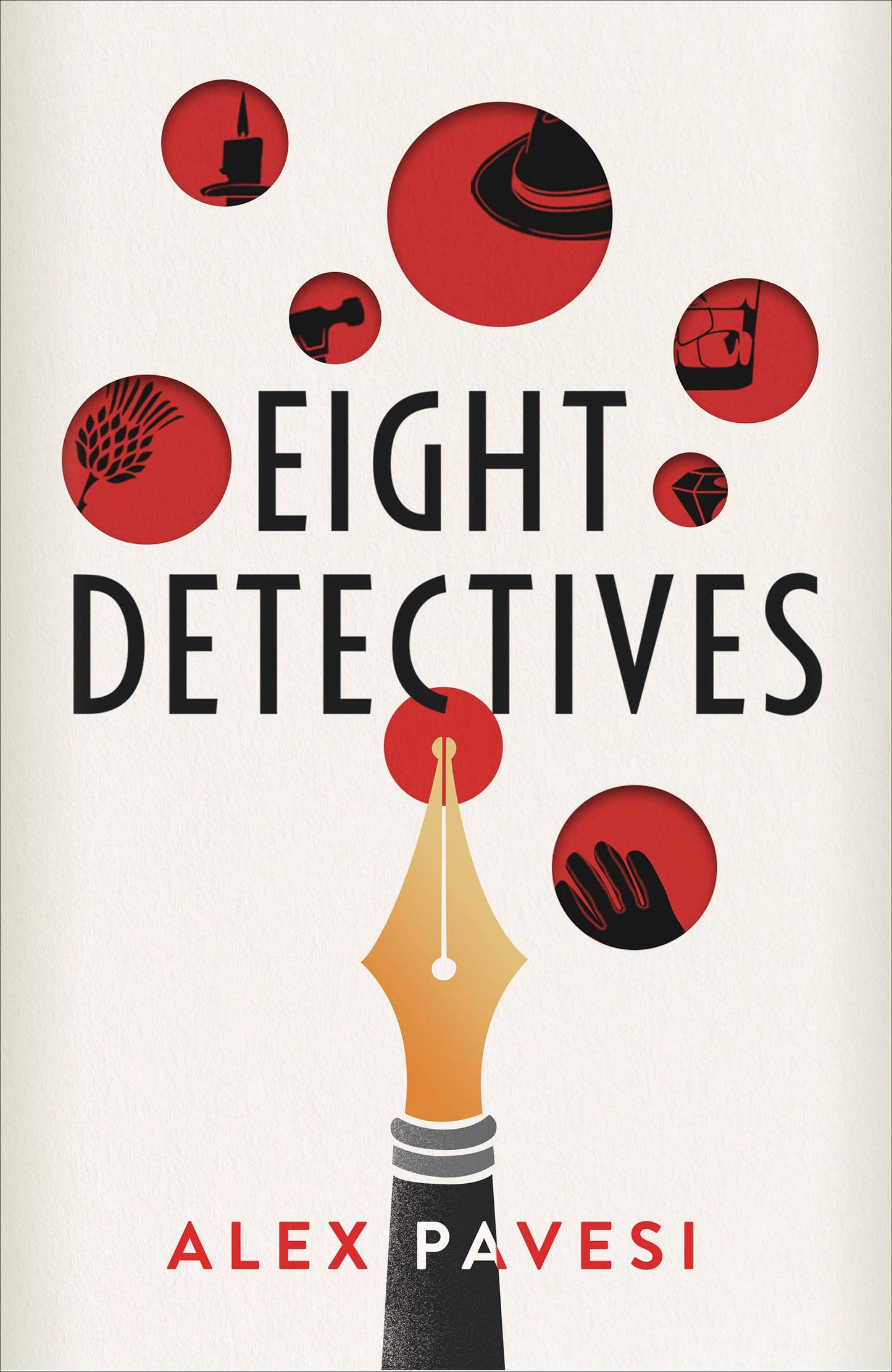 Book cover of Eight Detectives by Alex Pavesi