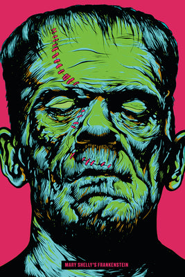 Book cover of Frankenstein by Mary Wollstonecraft Shelley