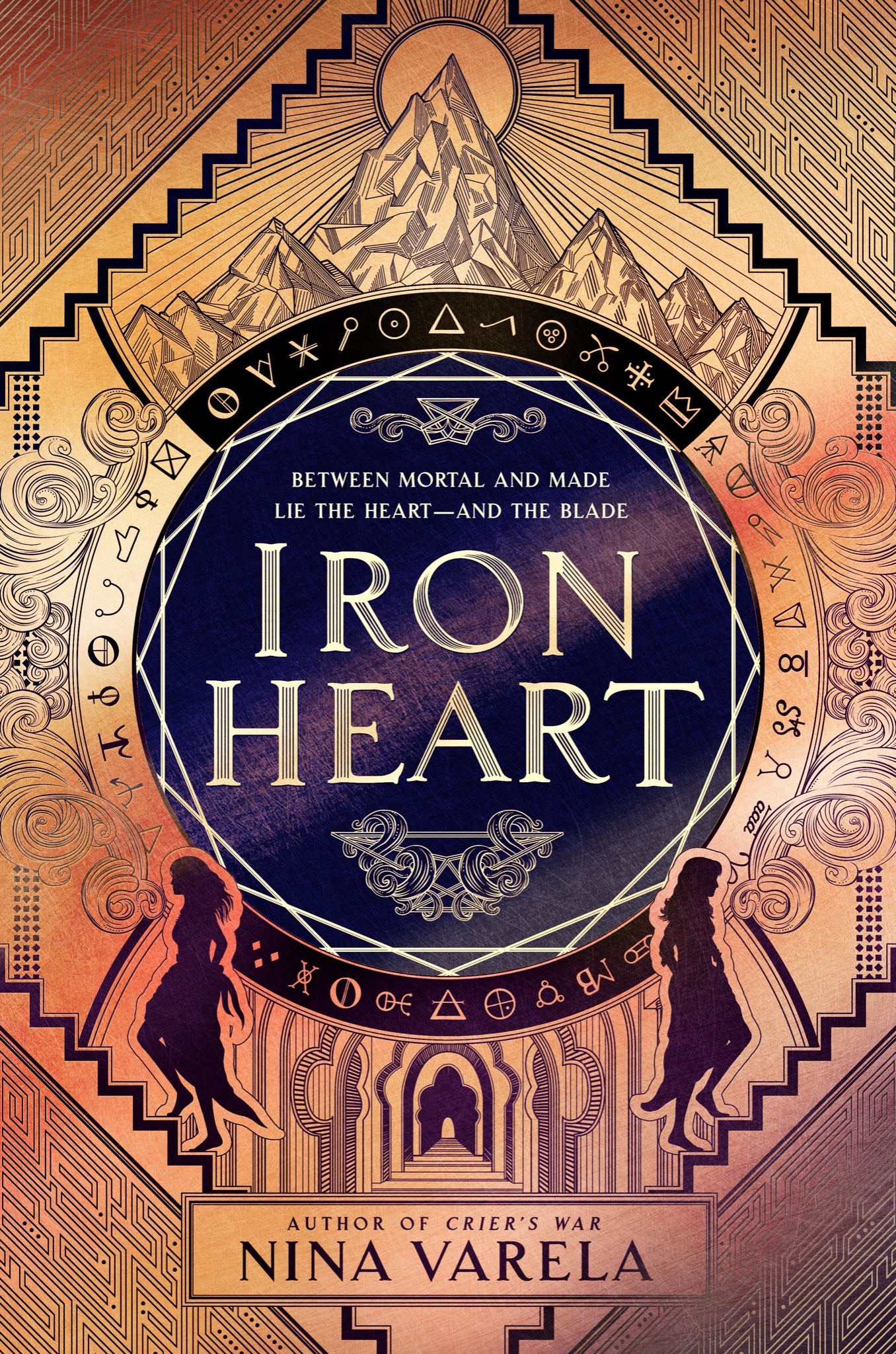 Book cover of Iron Heart by Nina Varela