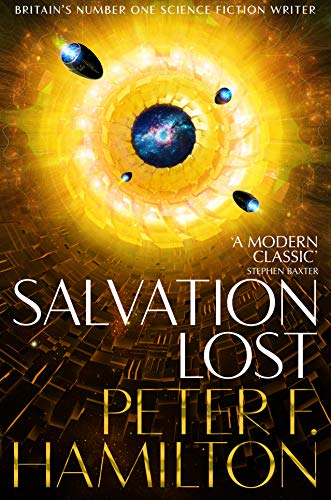 Book cover of Salvation Lost by Peter F. Hamilton