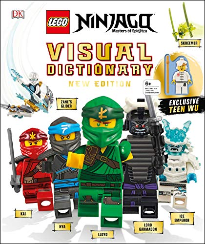 Book cover of LEGO NINJAGO Visual Dictionary, New Edition: With Exclusive Teen Wu Minifigure by Arie Kaplan, Hannah Dolan