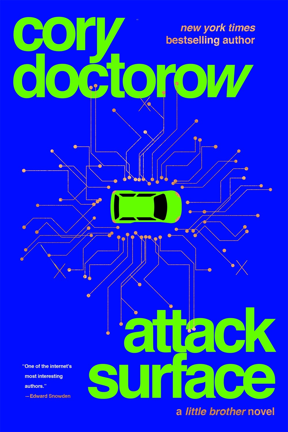 Book cover of Attack Surface by Cory Doctorow