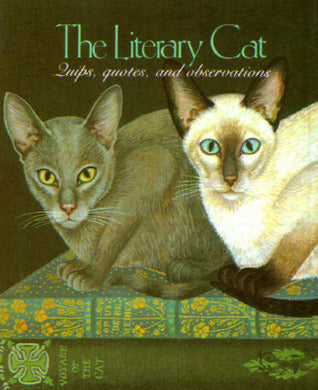 Book cover of The Literary Cat by Judith Barbour Osborne (Designer), Naomi Kurz (Illus.)