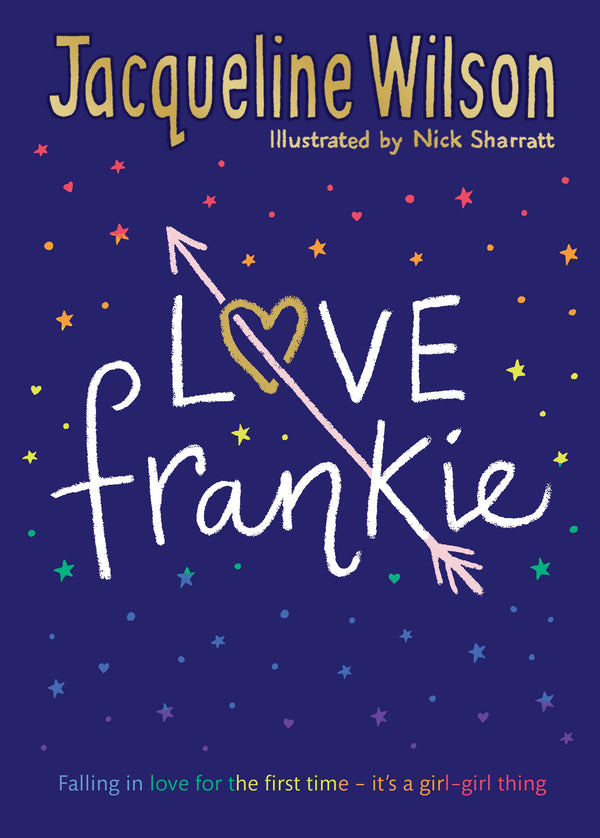 Book cover of Love Frankie by Jacqueline Wilson, Nick Sharratt (Illus.)