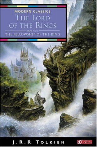 Book cover of The Fellowship Of The Ring by J.R.R. Tolkien