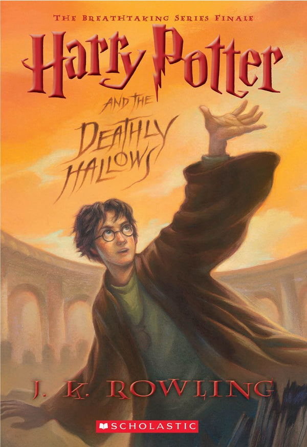 Book cover of Harry Potter And The Deathly Hallows by J.K. Rowling