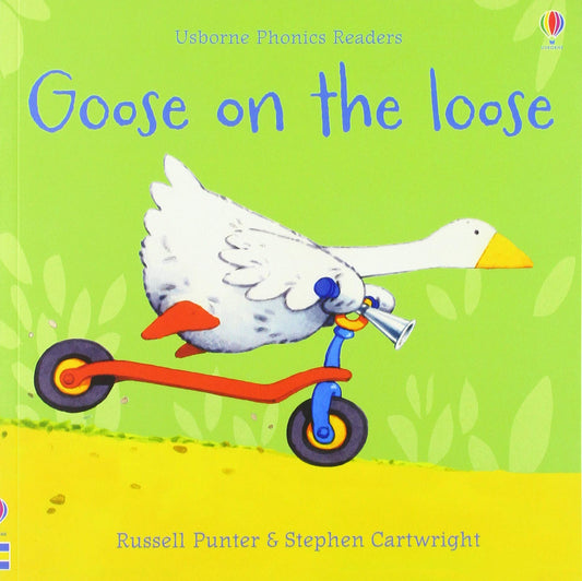 Book cover of Goose On The Loose by Russell Punter