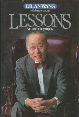 Book cover of Lessons by An Wang, Eugene Linden