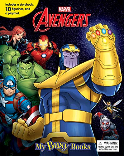 Book cover of Marvel Avengers My Busy Book by Phidal Publishing