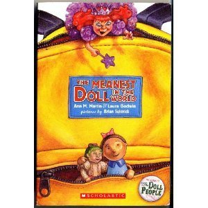 Book cover of The Meanest Doll In The World by Laura Godwin Ann M. Martin