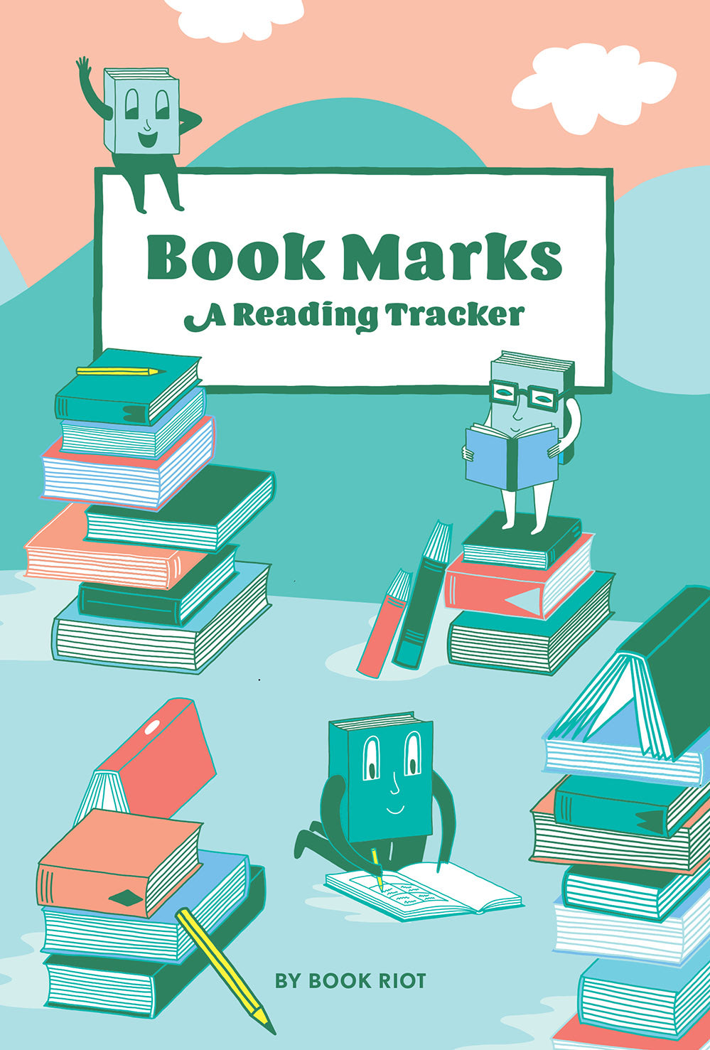 Book cover of Book Marks (Guided Journal): A Reading Tracker by Book Riot