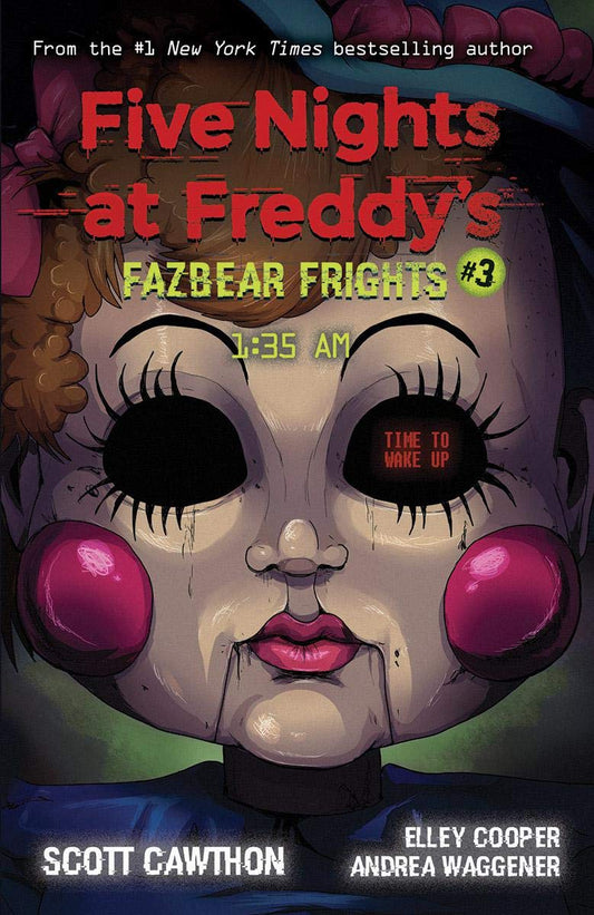 Book cover of 1:35AM by Scott Cawthon, Andrea Waggener, Elley Cooper