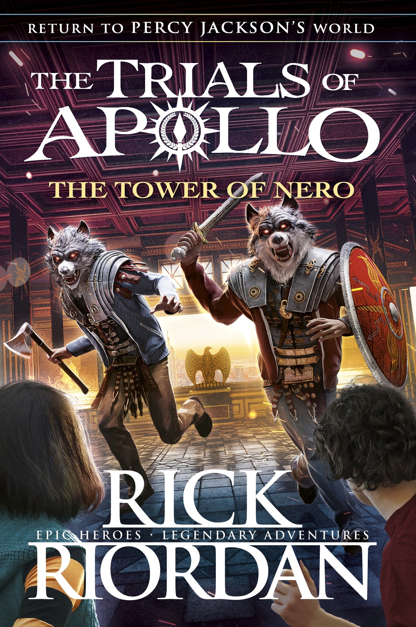 Book cover of The Tower Of Nero by Rick Riordan