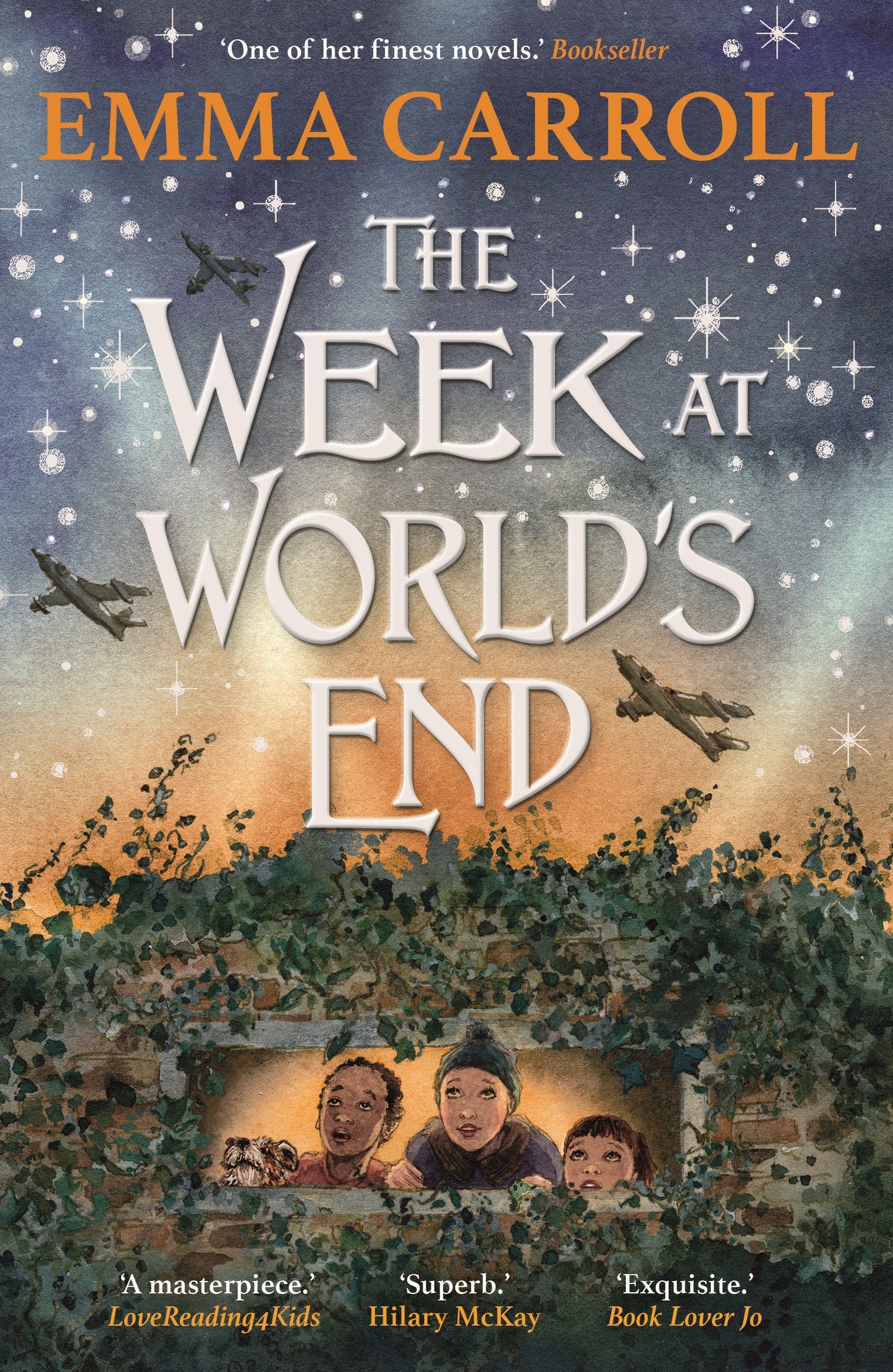 Book cover of The Week at World's End by Emma Carroll