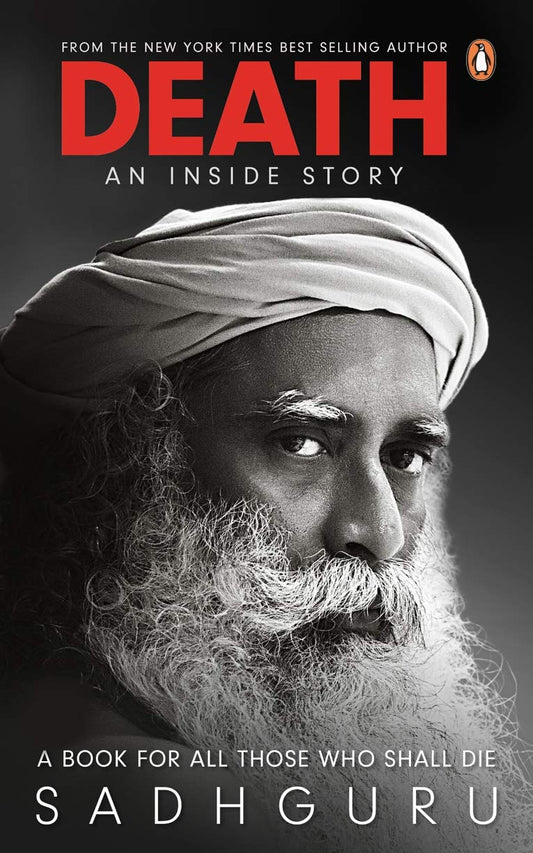 Book cover of Death: An Inside Story by Sadhguru