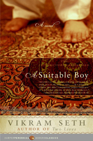 Book cover of A Suitable Boy by Vikram Seth