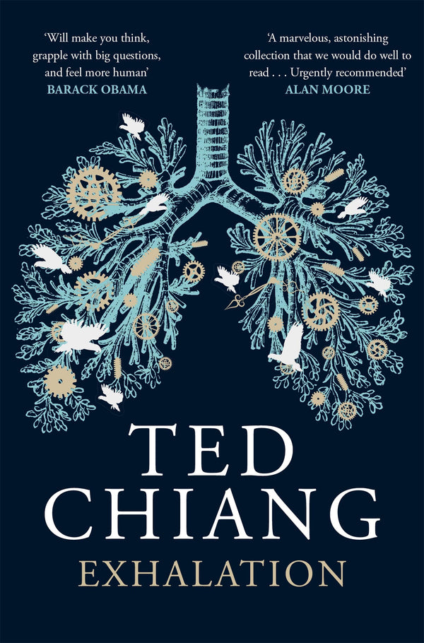 Book cover of Exhalation by Ted Chiang