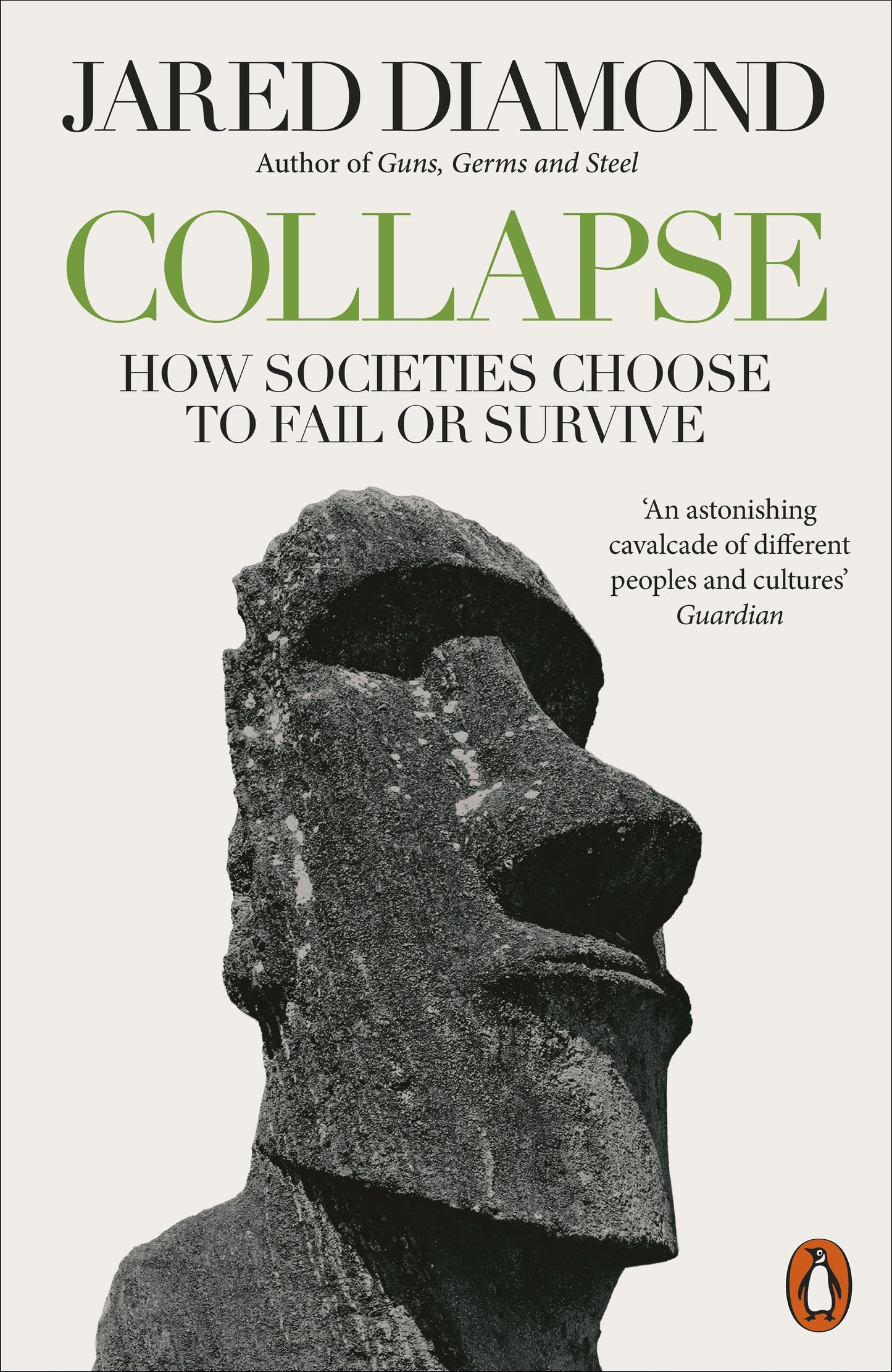 Book cover of Collapse: How Societies Choose To Fail Or Survive by Jared Diamond