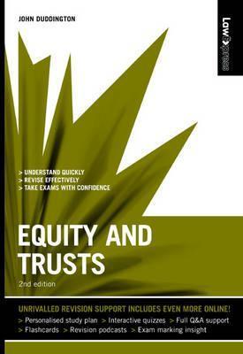 Book cover of Law Express: Equity And Trusts by John Duddington
