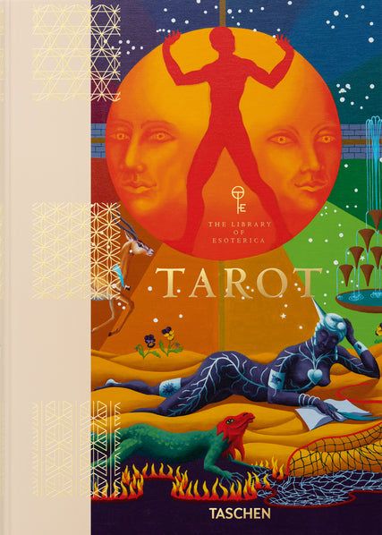 Book cover of Tarot by Jessica Hundley, Johannes Fiebig, Marcella Kroll, Thunderwing (Designer)