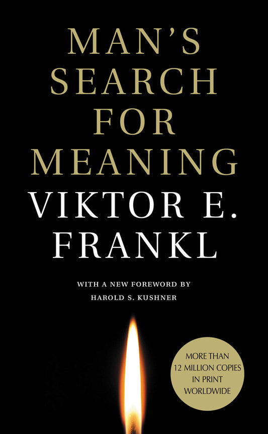 Book cover of Man's Search for Meaning by Viktor E. Frankl