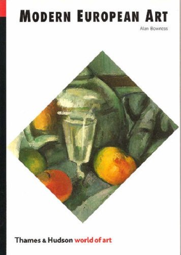 Book cover of Modern European Art by Alan Bowness