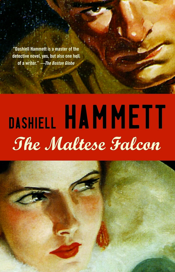 Book cover of The Maltese Falcon by Dashiell Hammett