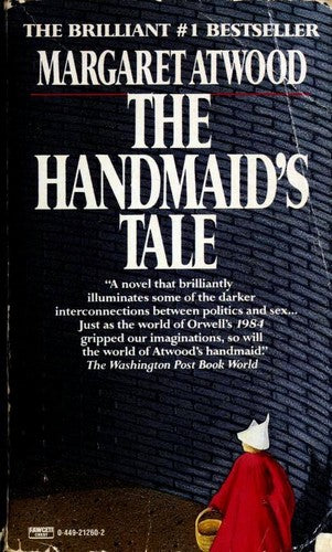 Book cover of The Handmaid's Tale by Margaret Atwood