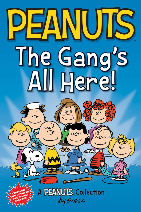 Book cover of Peanuts: The Gang's All Here!: Two Books In One by Charles M. Schulz