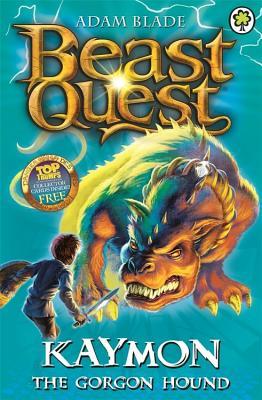 Book cover of Kaymon The Gorgon Hound by Adam Blade