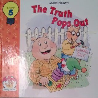 Book cover of The Truth Pops Out by Mark                        Brown