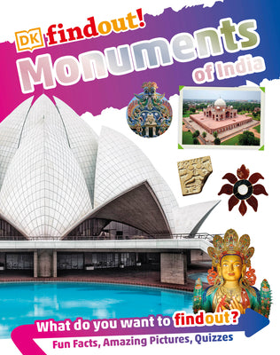 Book cover of DK Find Out! Monuments Of India by D.K. Publishing