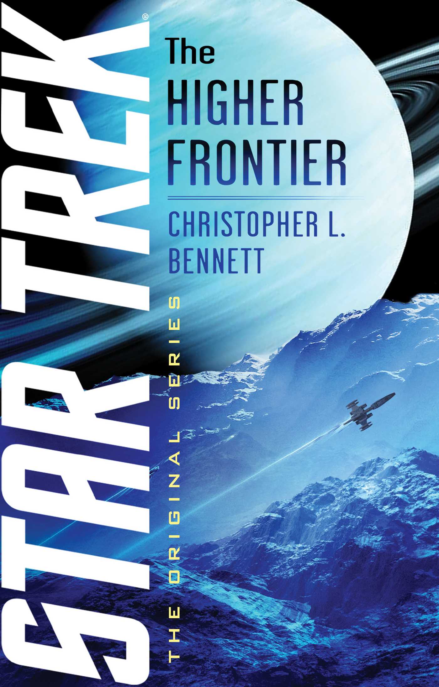 Book cover of The Higher Frontier by Christopher L. Bennett